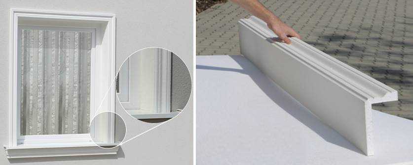 L-Profile für Fensterlaibung und Faschen Eckleisten Fensterlaibung