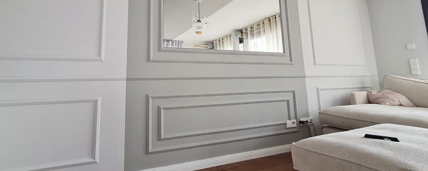 Wieder im Trend: Wandvertäfelung mit Zierleisten Wieder im Trend: Wandvertäfelung mit Zierleisten